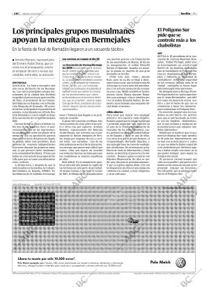 ABC SEVILLA 20-11-2004 página 15