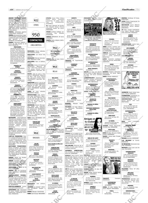 ABC SEVILLA 20-11-2004 página 73