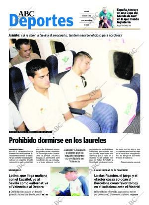 ABC SEVILLA 20-11-2004 página 85
