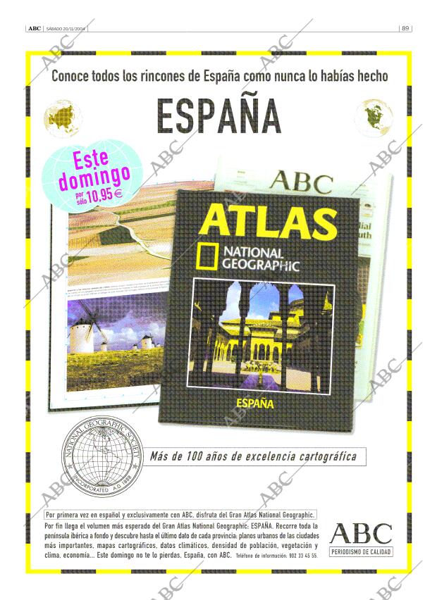 ABC SEVILLA 20-11-2004 página 89