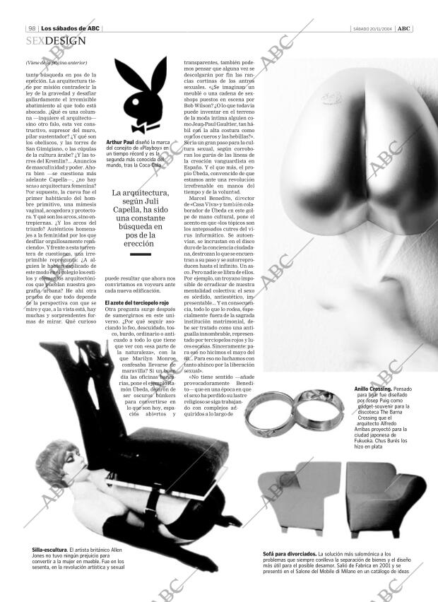 ABC SEVILLA 20-11-2004 página 98