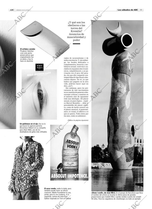 ABC SEVILLA 20-11-2004 página 99