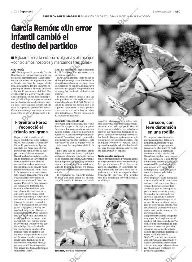 ABC MADRID 21-11-2004 página 102