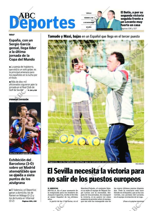 ABC SEVILLA 21-11-2004 página 103
