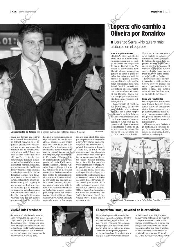 ABC SEVILLA 21-11-2004 página 107
