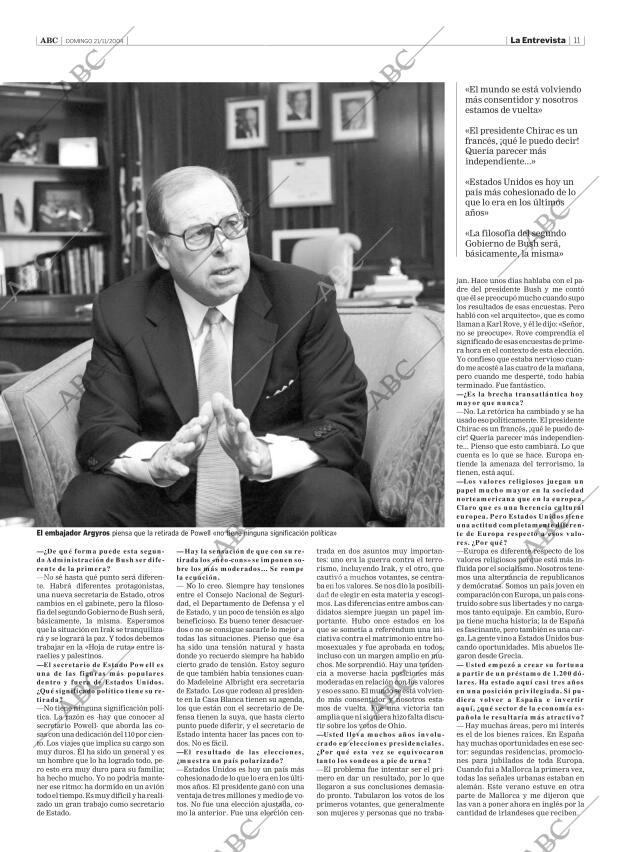 ABC SEVILLA 21-11-2004 página 11