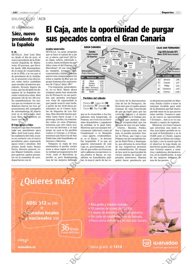 ABC SEVILLA 21-11-2004 página 113