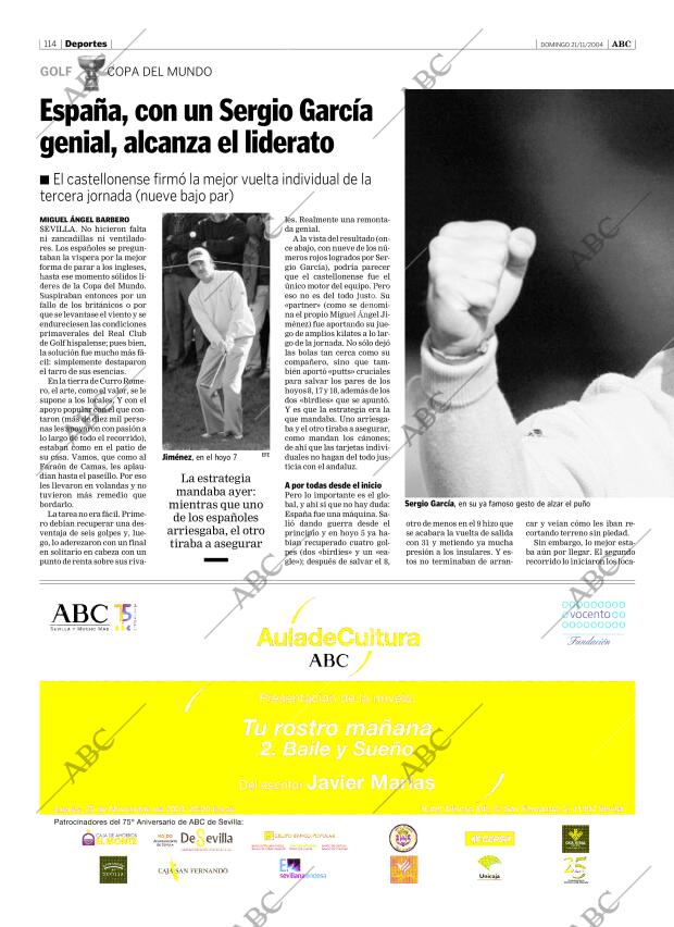 ABC SEVILLA 21-11-2004 página 114