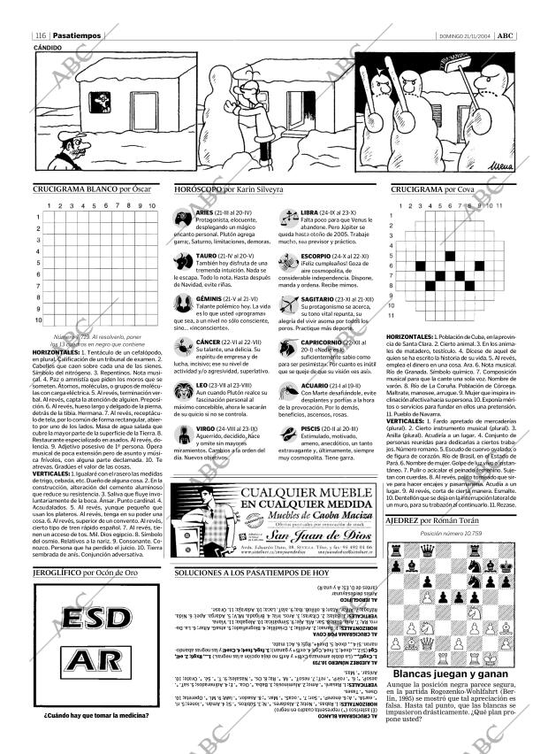 ABC SEVILLA 21-11-2004 página 116
