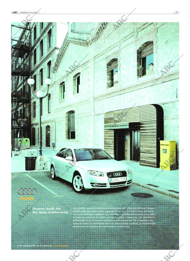 ABC SEVILLA 21-11-2004 página 21