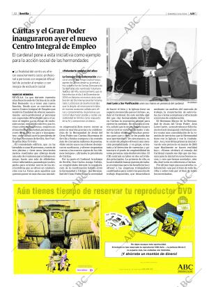 ABC SEVILLA 21-11-2004 página 22