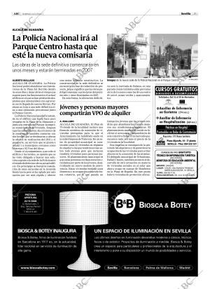 ABC SEVILLA 21-11-2004 página 25