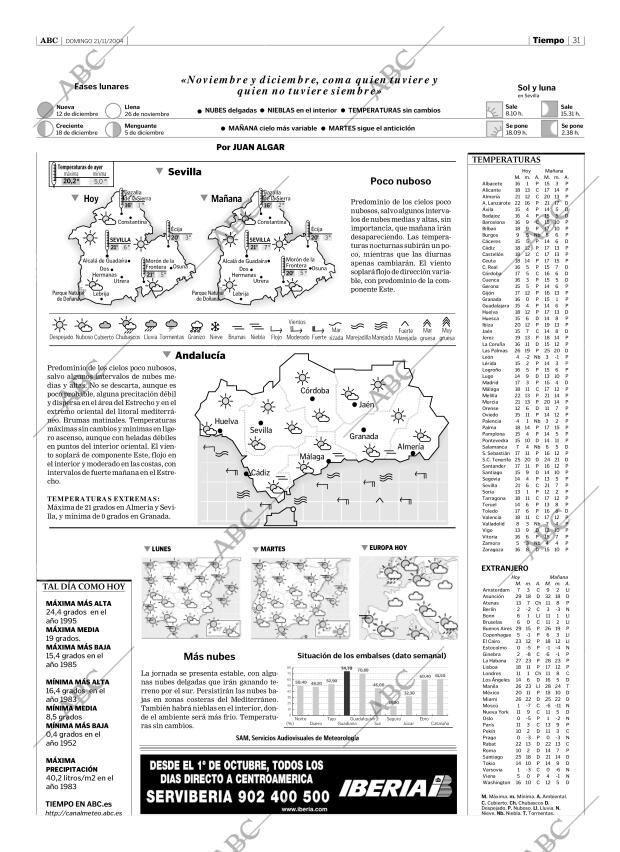 ABC SEVILLA 21-11-2004 página 31