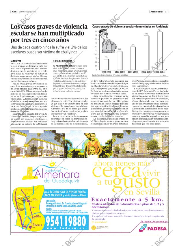ABC SEVILLA 21-11-2004 página 37