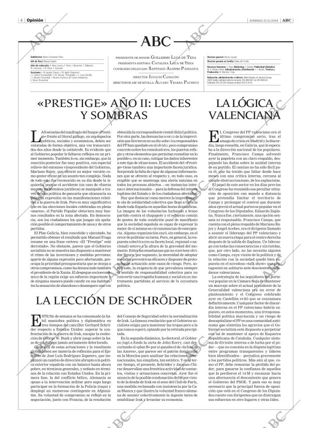 ABC SEVILLA 21-11-2004 página 4