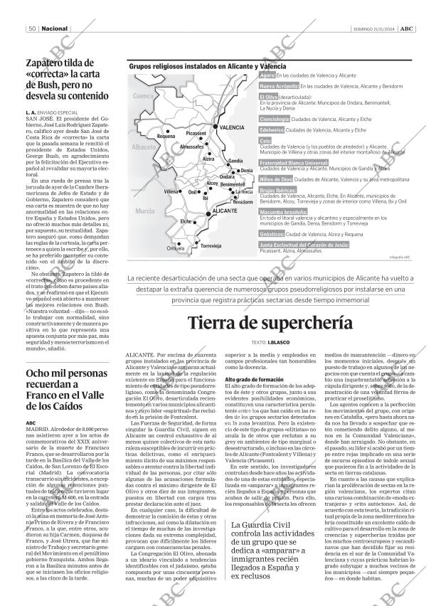 ABC SEVILLA 21-11-2004 página 50
