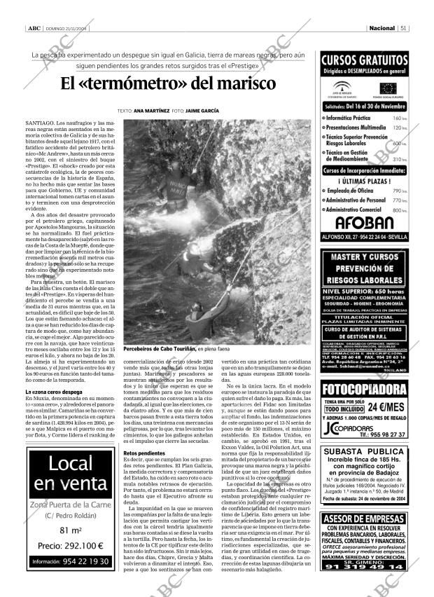 ABC SEVILLA 21-11-2004 página 51