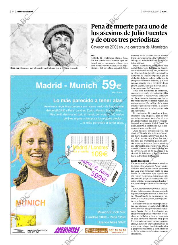 ABC SEVILLA 21-11-2004 página 54