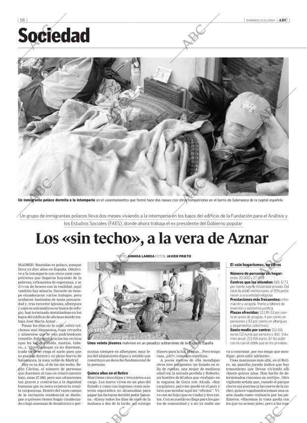 ABC SEVILLA 21-11-2004 página 58