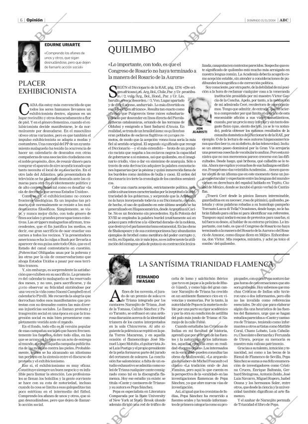 ABC SEVILLA 21-11-2004 página 6