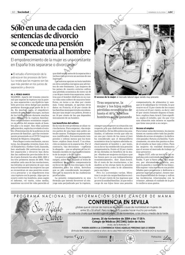 ABC SEVILLA 21-11-2004 página 60
