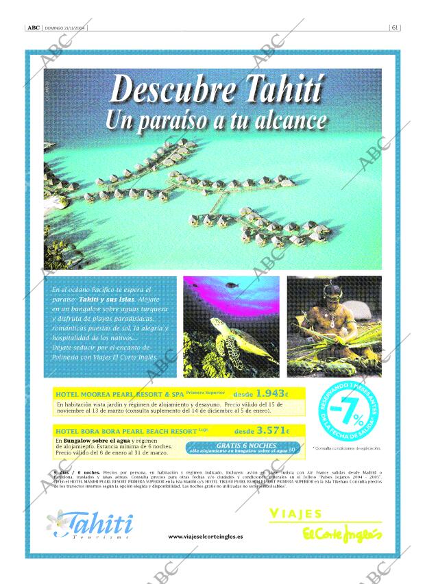 ABC SEVILLA 21-11-2004 página 61