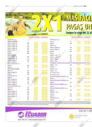 ABC SEVILLA 21-11-2004 página 62