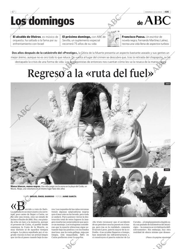 ABC SEVILLA 21-11-2004 página 67