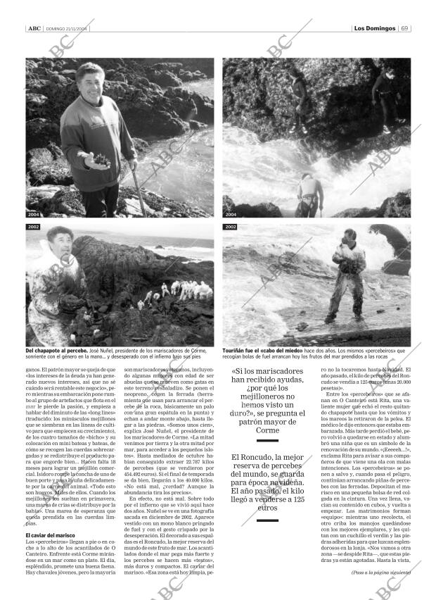 ABC SEVILLA 21-11-2004 página 69