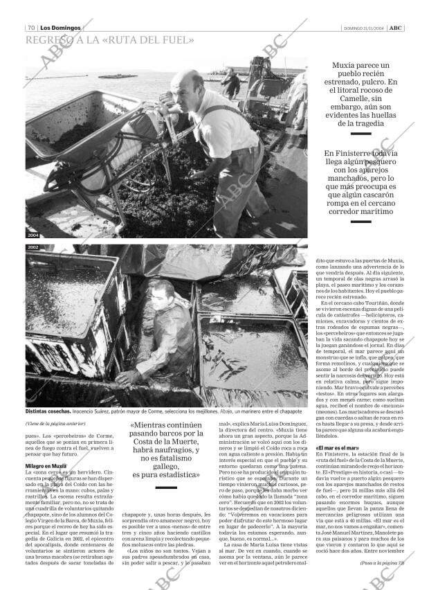 ABC SEVILLA 21-11-2004 página 70