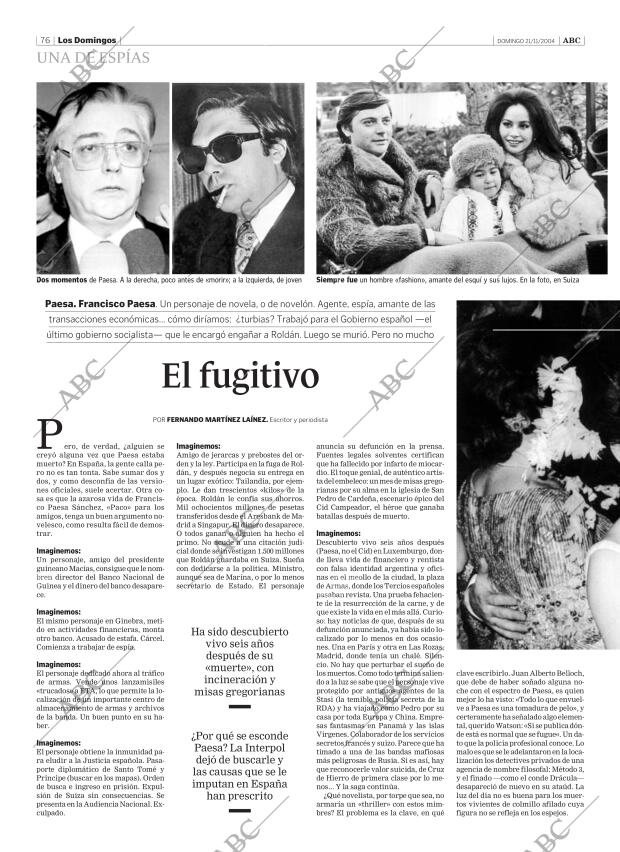 ABC SEVILLA 21-11-2004 página 76