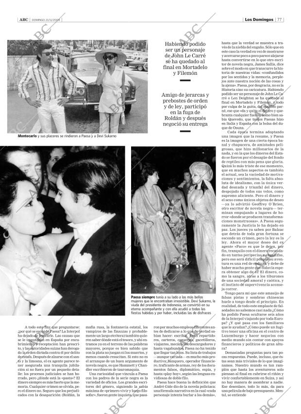 ABC SEVILLA 21-11-2004 página 77
