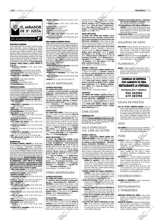 ABC SEVILLA 21-11-2004 página 91