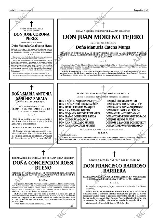 ABC SEVILLA 21-11-2004 página 93