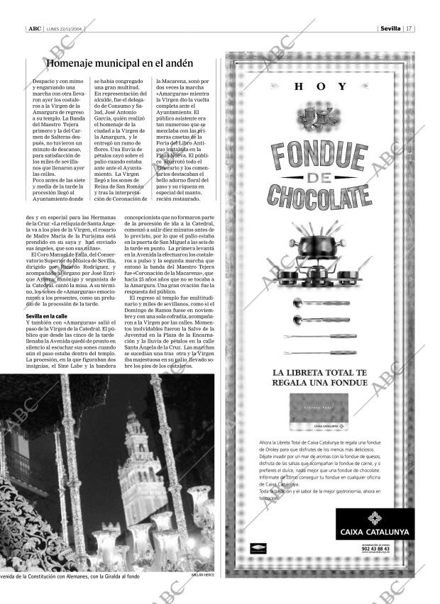 ABC SEVILLA 22-11-2004 página 17