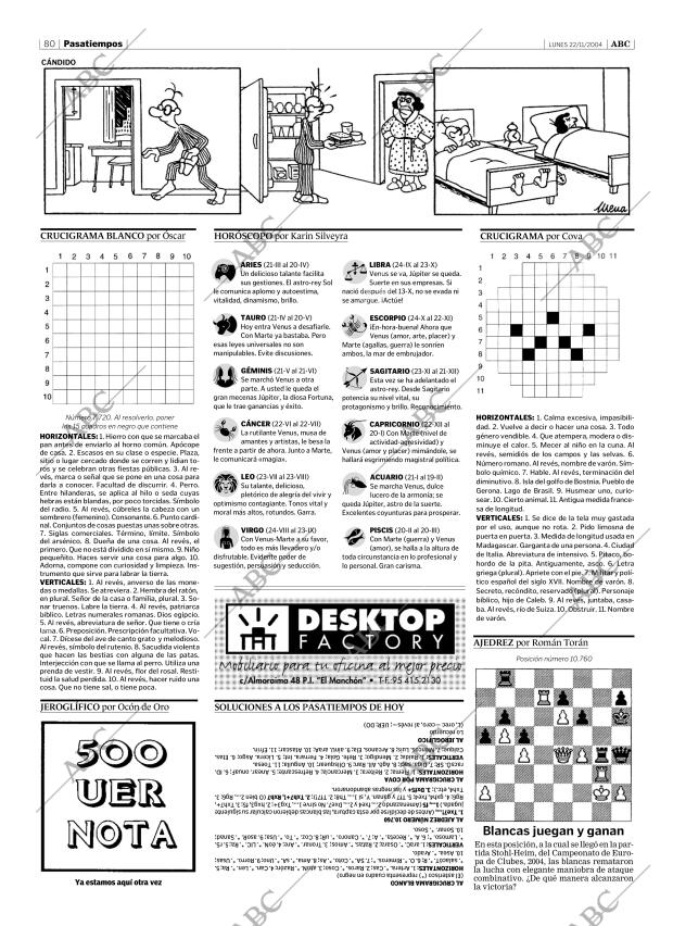 ABC SEVILLA 22-11-2004 página 80