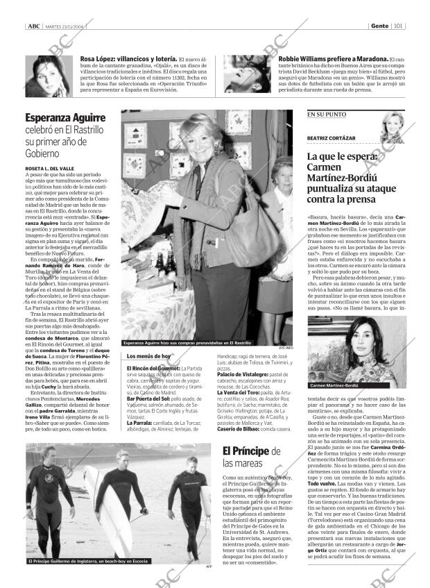 ABC MADRID 23-11-2004 página 101