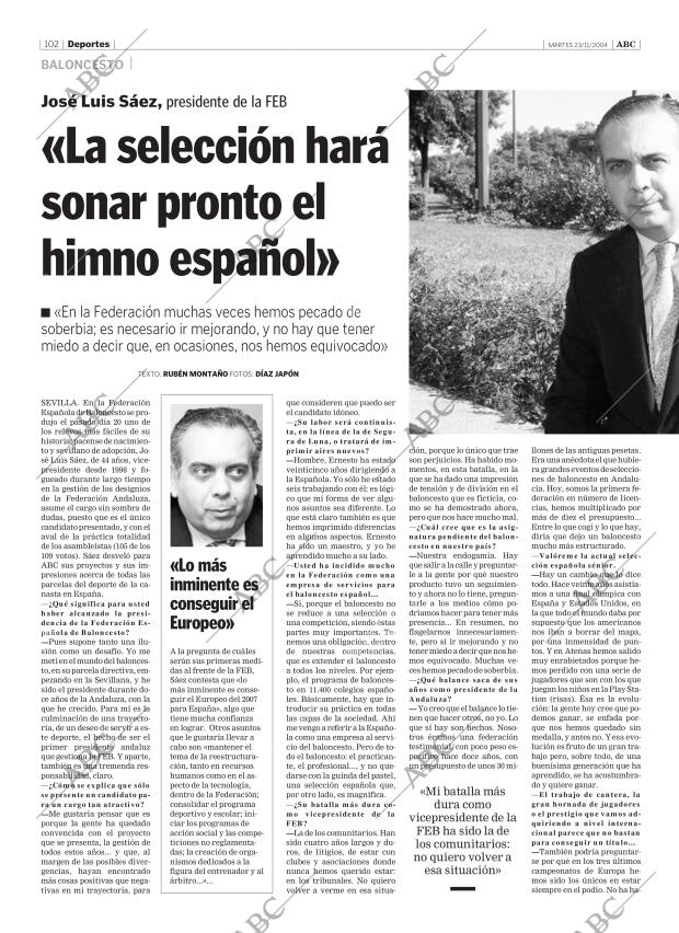 ABC SEVILLA 23-11-2004 página 102