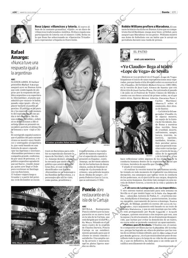 ABC SEVILLA 23-11-2004 página 105