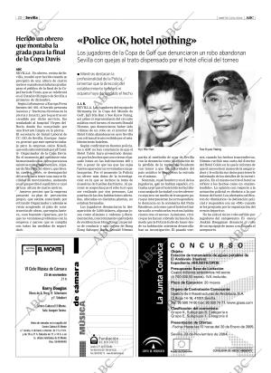ABC SEVILLA 23-11-2004 página 20