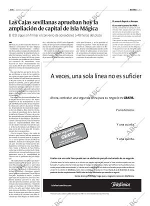 ABC SEVILLA 23-11-2004 página 21