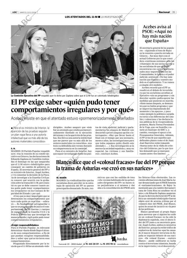 ABC SEVILLA 23-11-2004 página 39