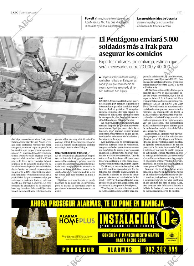 ABC SEVILLA 23-11-2004 página 47