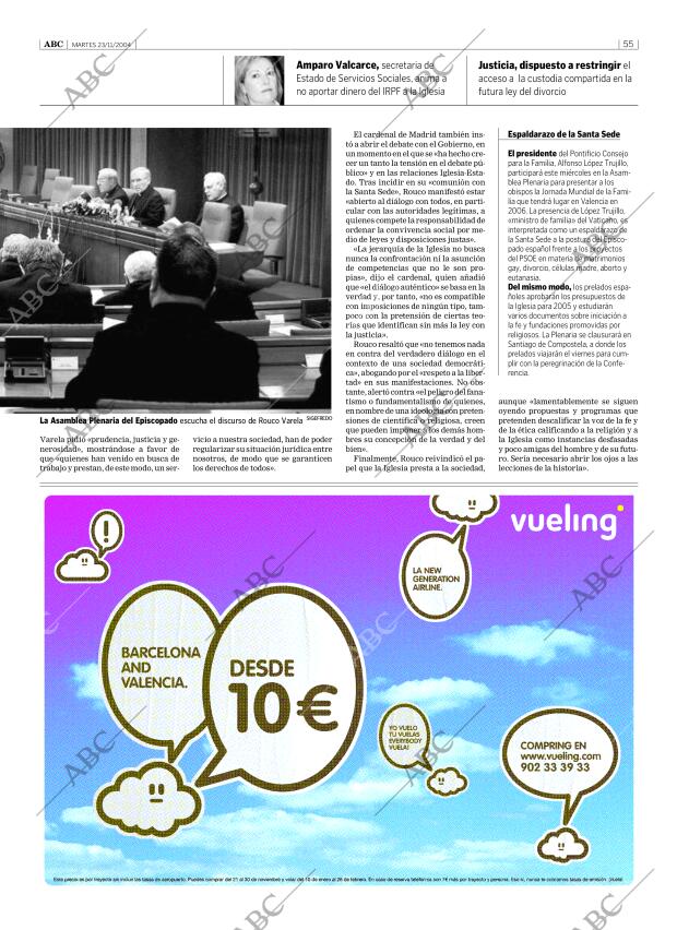 ABC SEVILLA 23-11-2004 página 55