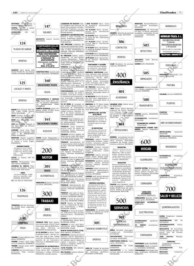 ABC SEVILLA 23-11-2004 página 79