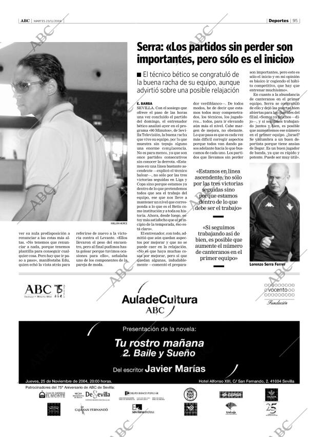 ABC SEVILLA 23-11-2004 página 95