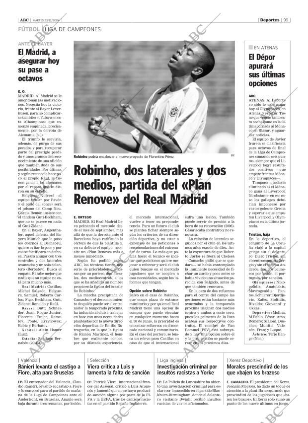 ABC SEVILLA 23-11-2004 página 99