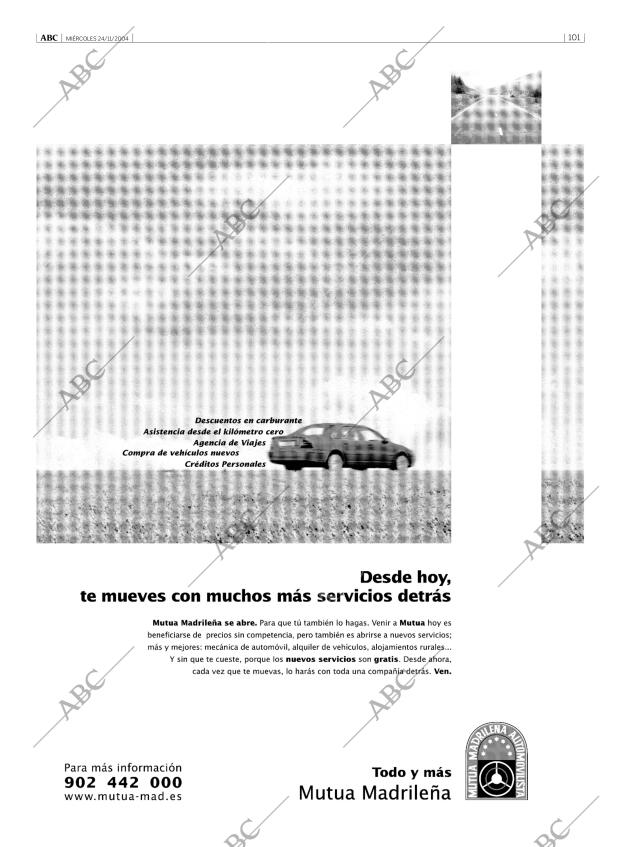 ABC MADRID 24-11-2004 página 101