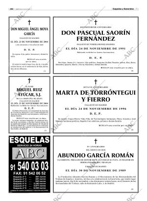 ABC MADRID 24-11-2004 página 71