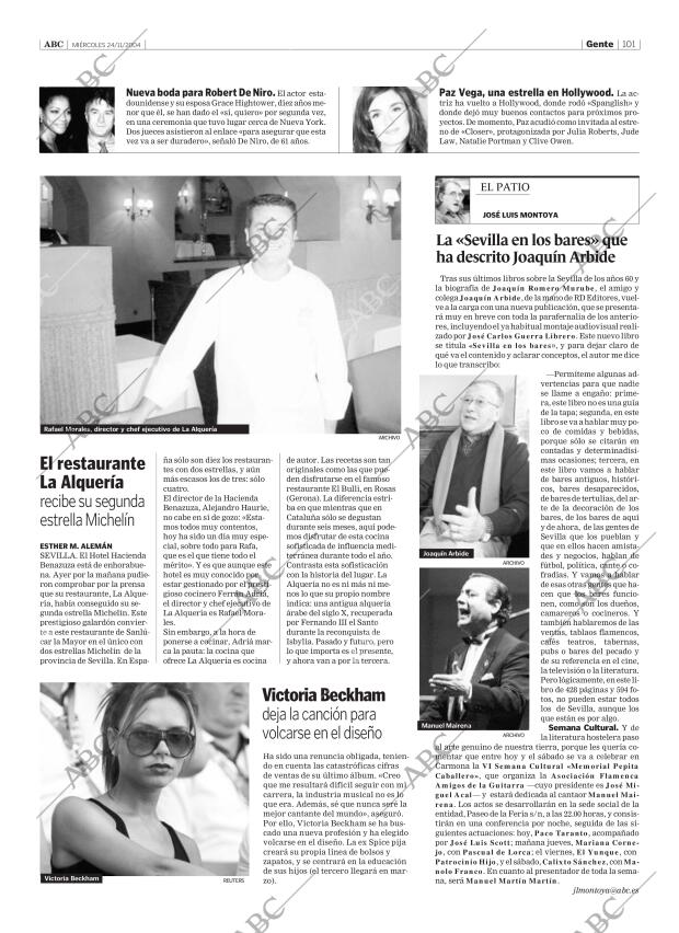ABC SEVILLA 24-11-2004 página 101
